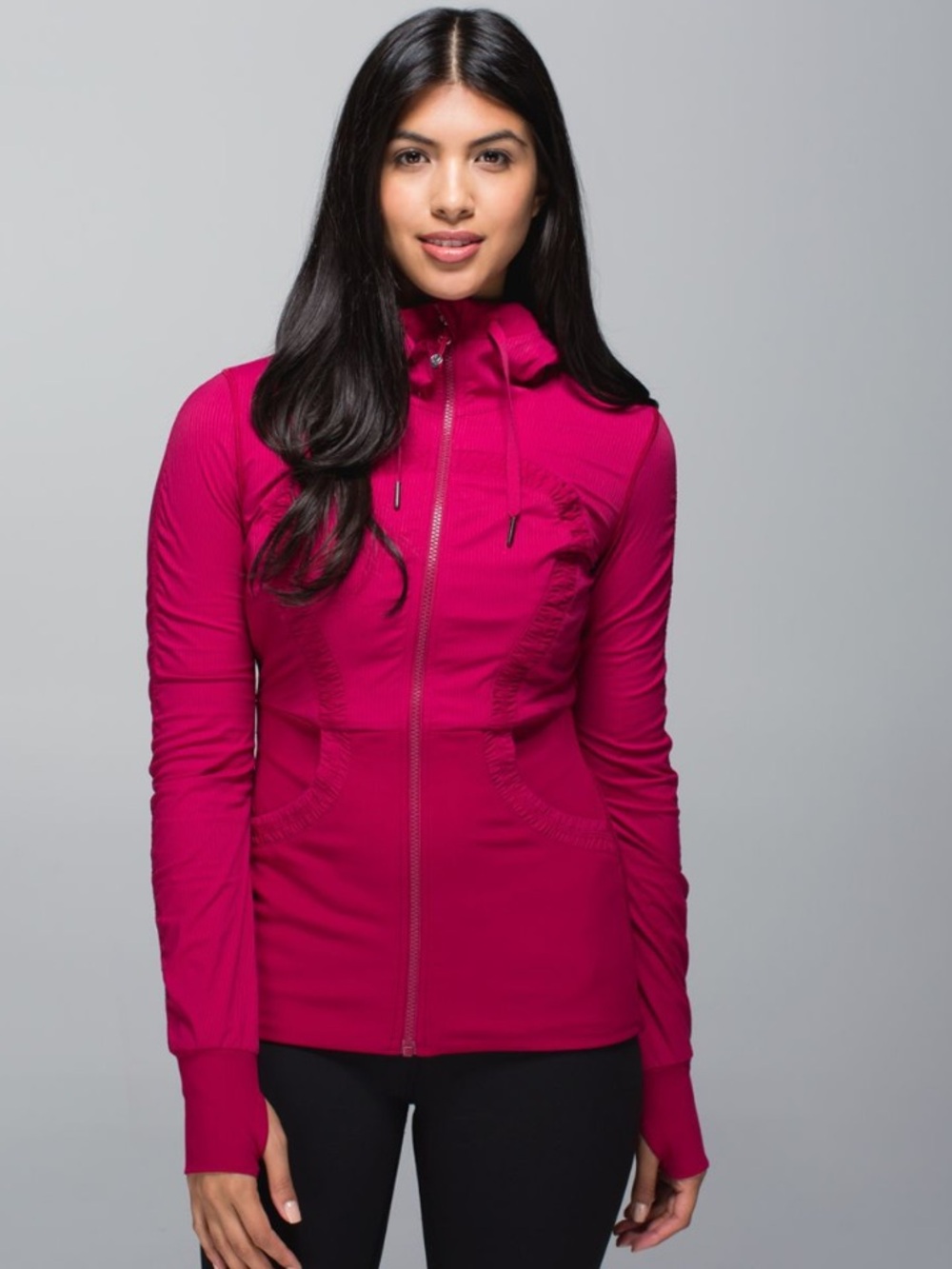 GUC Lululemon Women’s Dance Studio Jacket III Bumble Berry Raspberry Pink Size